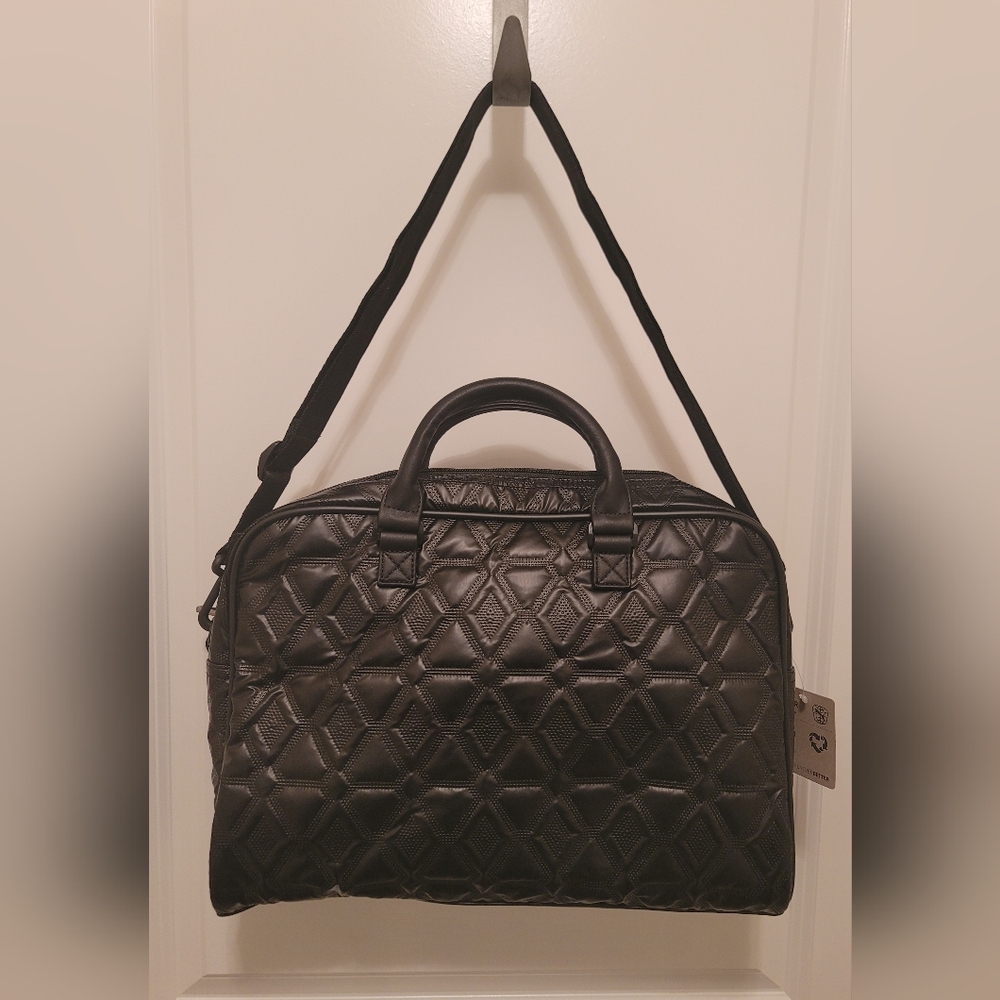 Puma Oversized Classics Archive Sports Bag with Handles, Black Metallic - Picture 4 of 12